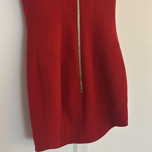 Balmain Red Mini Dress - Picture 11 of 15